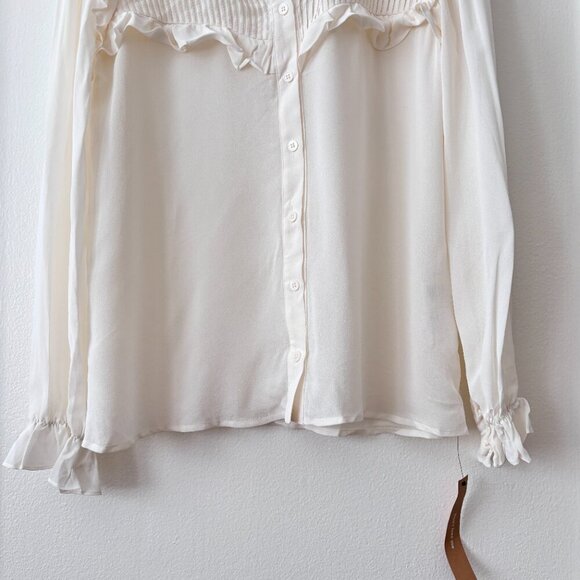 Reformation Charly Top in Ivory - Picture 5 of 7